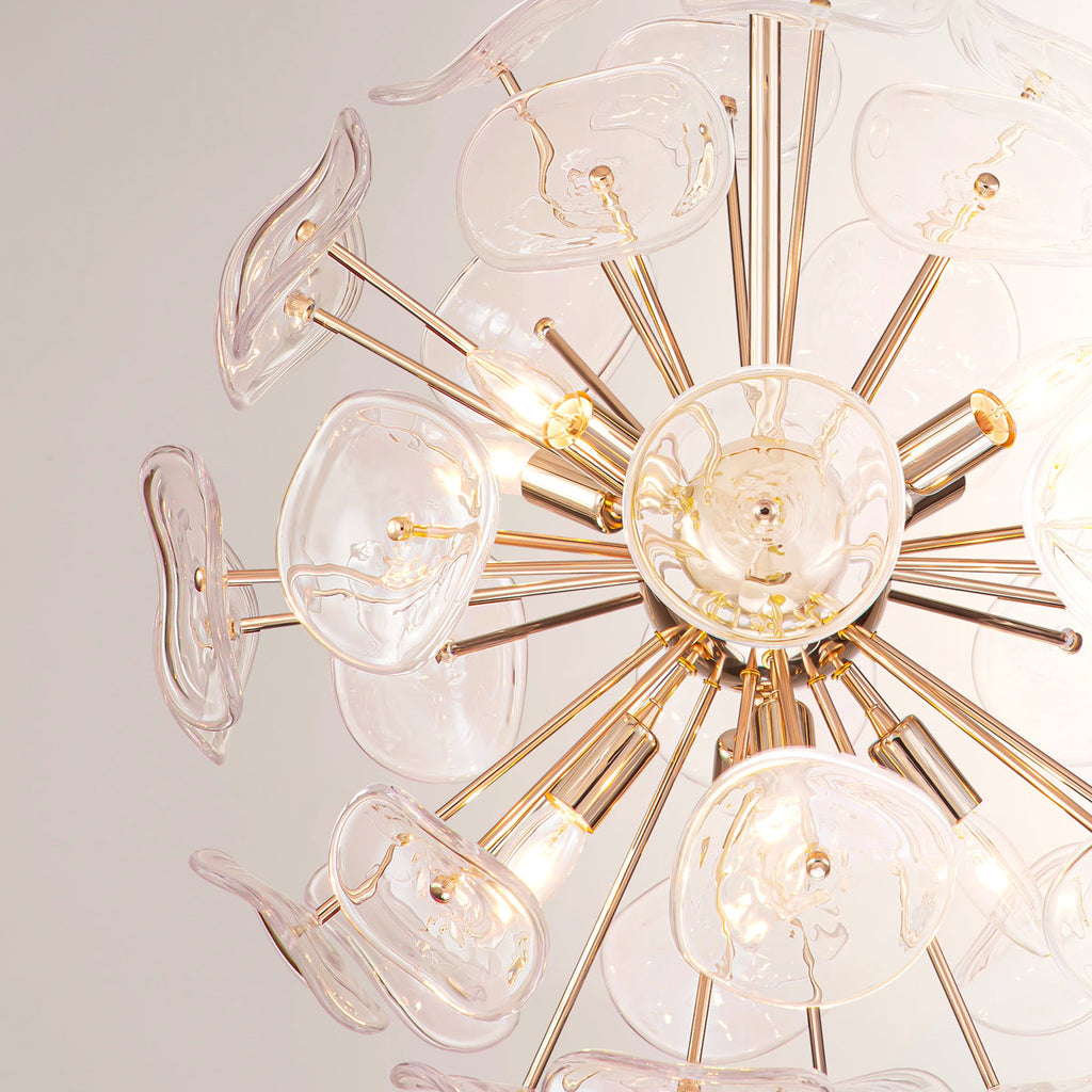 Colstrip 8-Light Iron Dimmable Sputnik Sphere Chandelier