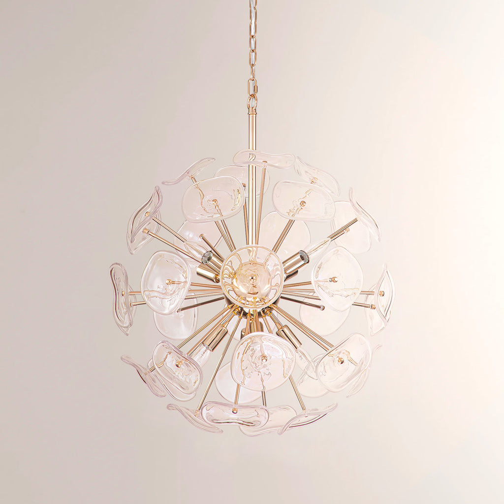 Colstrip 8-Light Iron Dimmable Sputnik Sphere Chandelier
