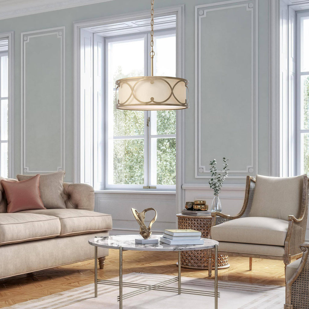 Corzine 3-Light Dimmable Chandelier