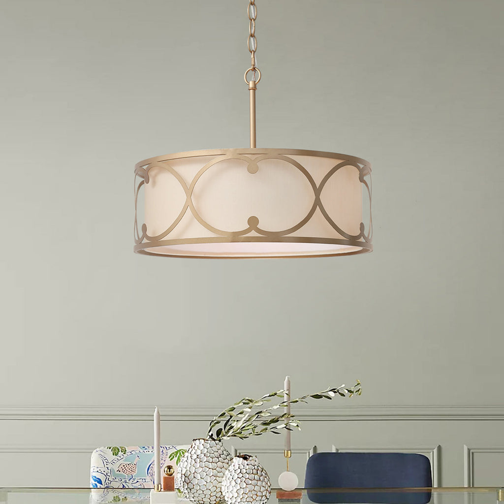 Corzine 3-Light Dimmable Chandelier