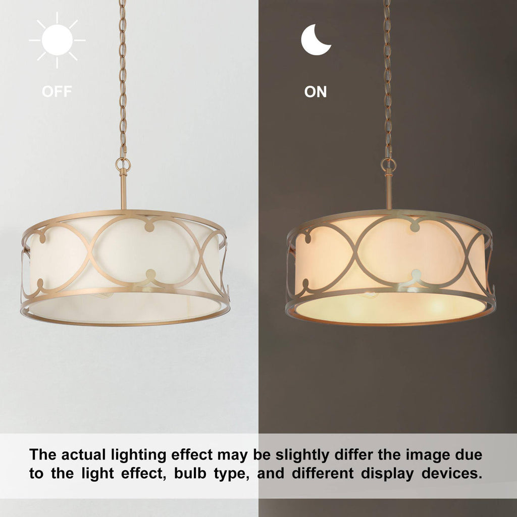 Corzine 3-Light Dimmable Chandelier