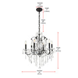 Dagmar 6-Light Dimmable Classic / Traditional Chandelier