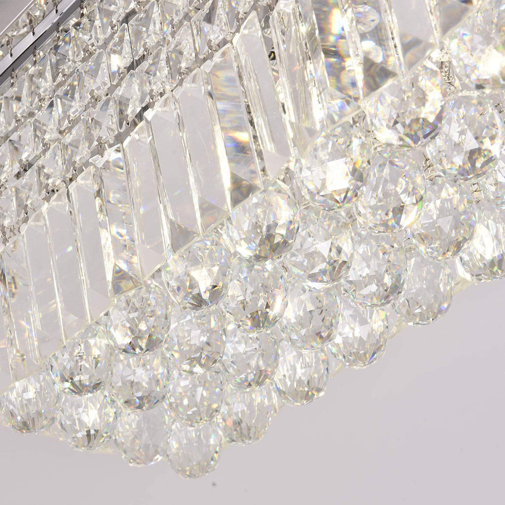 Emilynn 5-Light Dimmable Square / Rectangle Chandelier