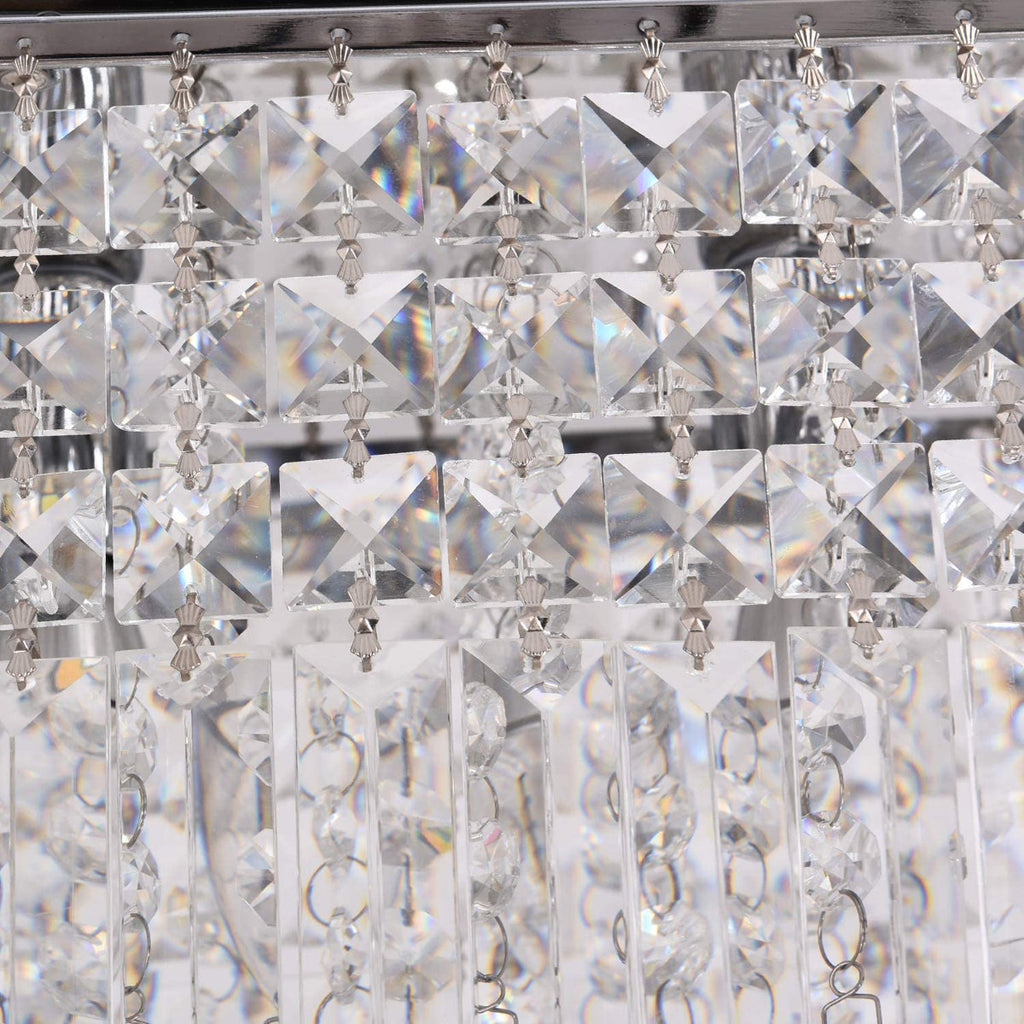 Emilynn 5-Light Dimmable Square / Rectangle Chandelier