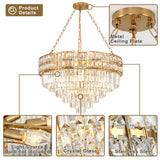 Imma Crystal Empire Chandelier