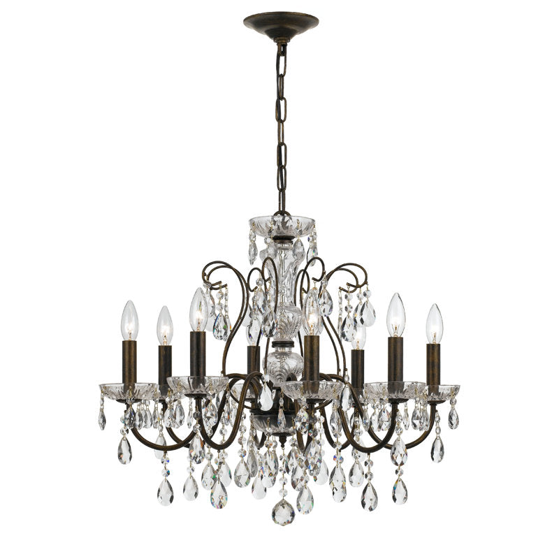 Avers 5 - Light Dimmable Drum Chandelier