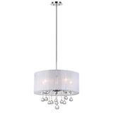 Jody 5-Light Dimmable Drum Chandelier