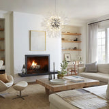 Kenden 16-Light Dimmable Sputnik Sphere Crystal Chandelier