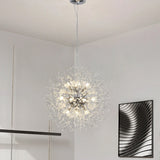 Kenden 16-Light Dimmable Sputnik Sphere Crystal Chandelier