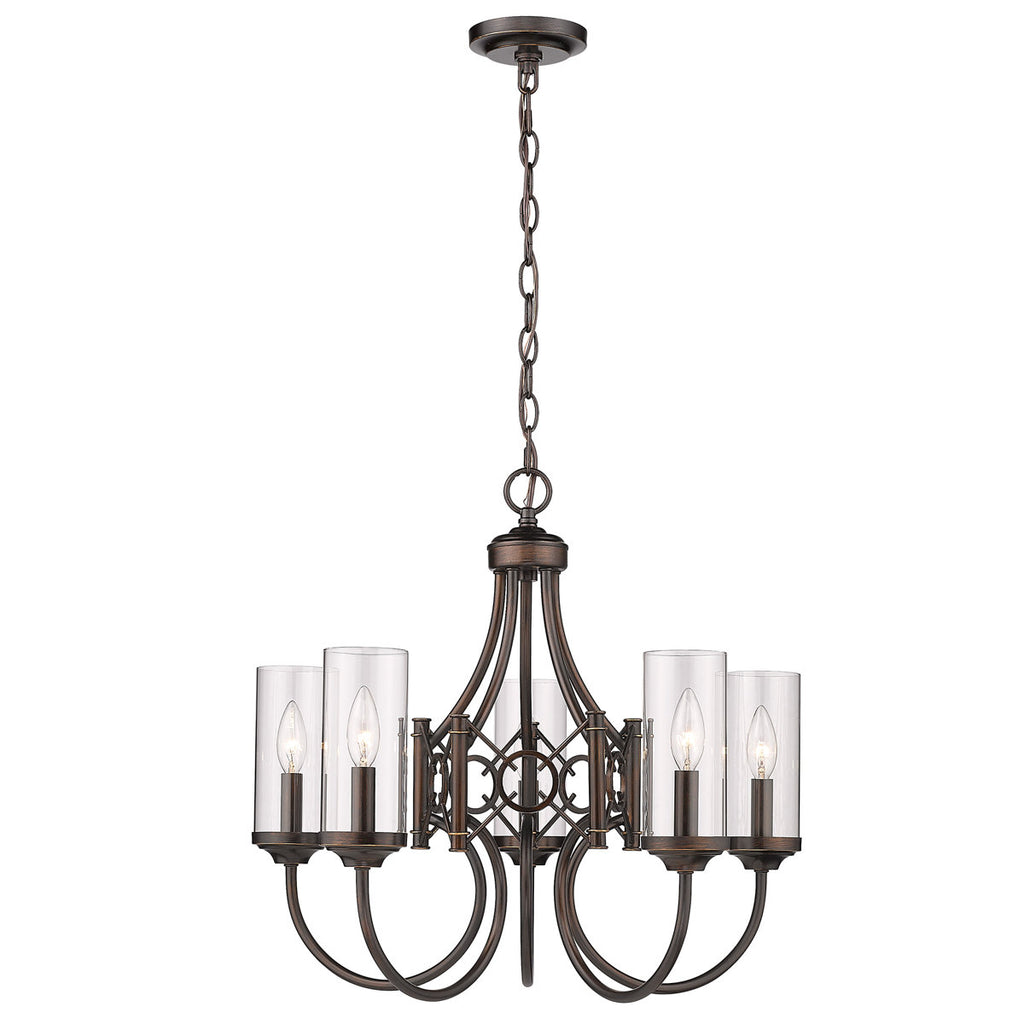 Littleville 5-Light Steel Dimmable Empire Chandelier