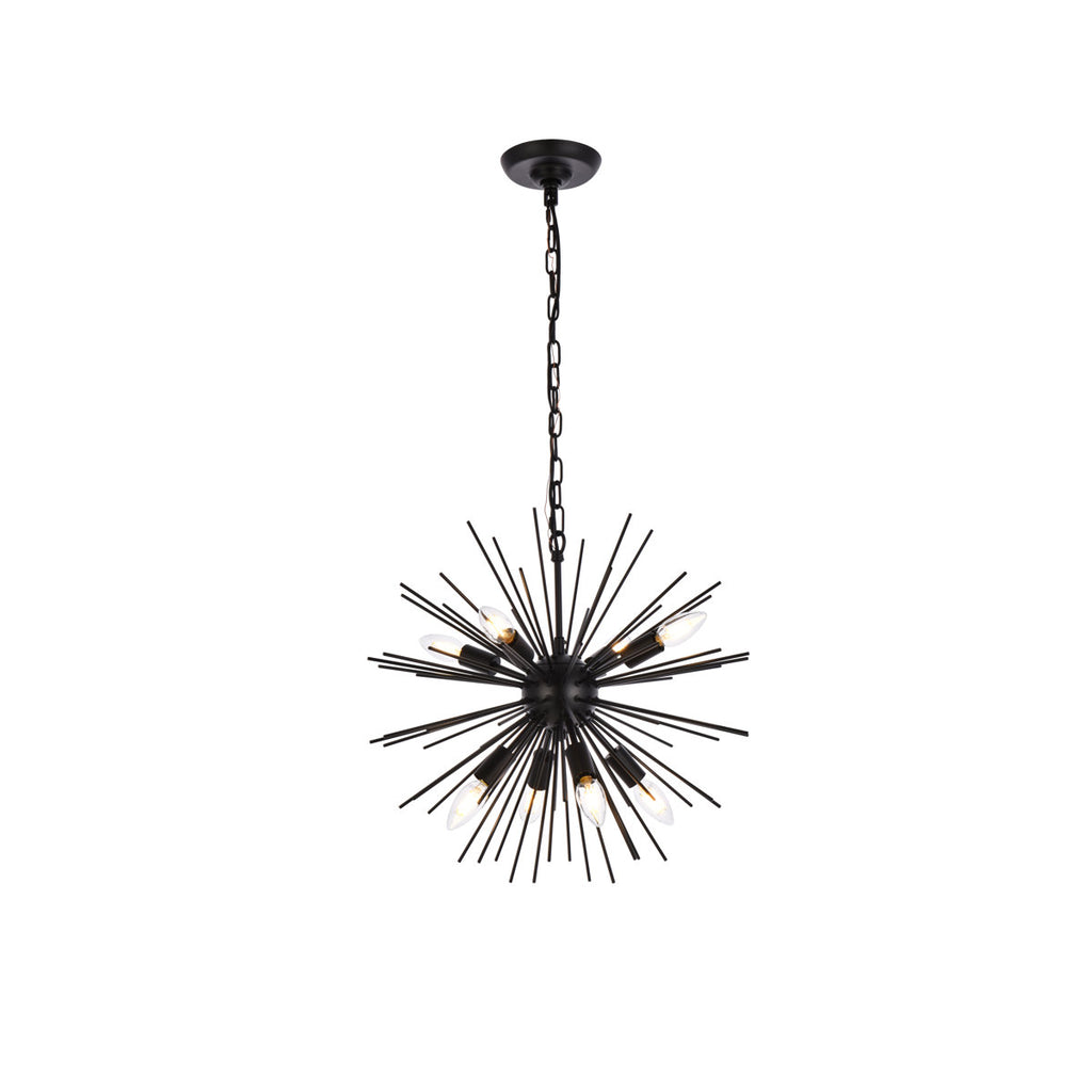 Sumler 8-Light Dimmable Sputnik Sphere Chandelier
