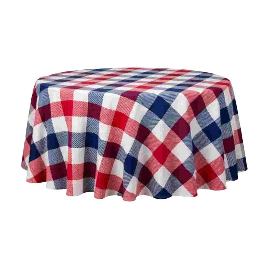 Round Tablecloth Oxford Colonial Homestead Multi