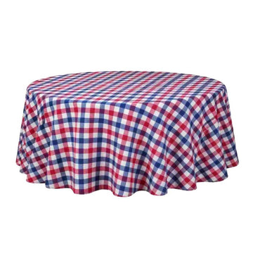 Round Tablecloth Oxford Colonial Homestead Multi