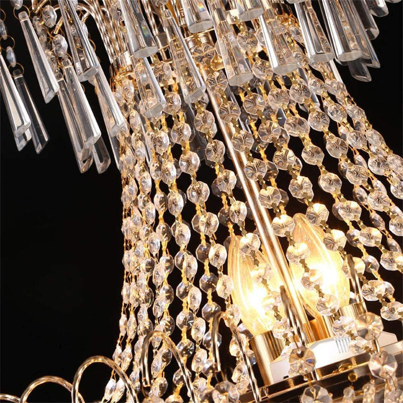 Torrez Empire 8 - Light Dimmable Chandelier With Hanging Chain