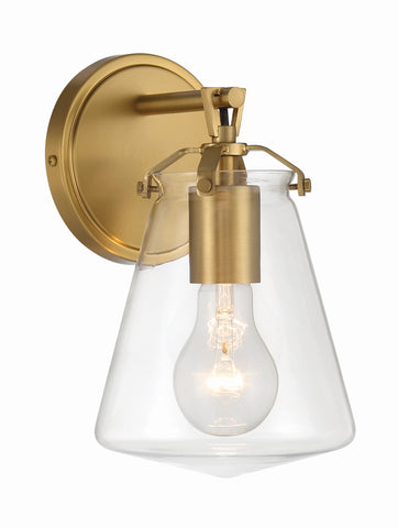 Voss 1 Light Luxe Gold Sconce - C193-VSS-7001-LG