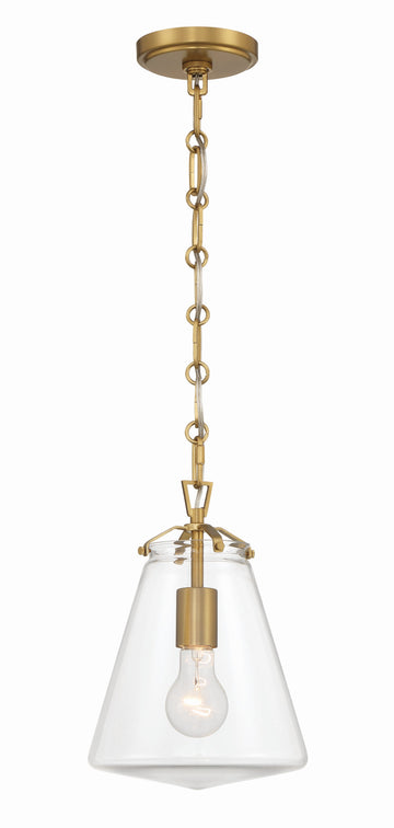 Voss 1 Light Luxe Gold Mini Pendant - C193-VSS-7003-LG