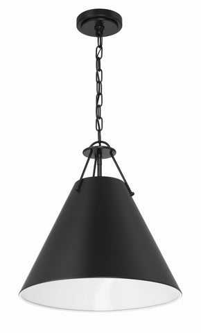 Xavier 3 Light Matte Black Pendant - C193-XAV-B8305-MK