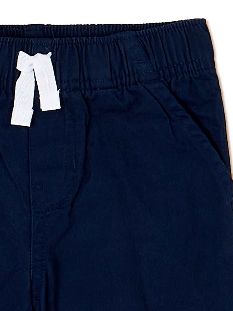 Americana Baby & Toddler Boys Woven Top & Shorts, 2-Piece Outfit Set