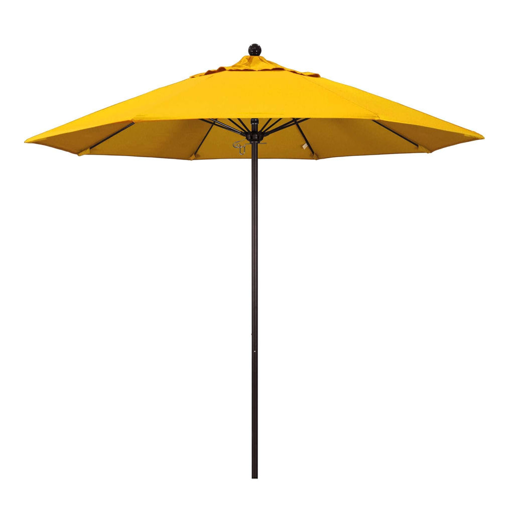 9' Patio Umbrella Pole, Canopy