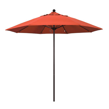 Sunset 9' Patio Umbrella Pole, Olefin Canopy
