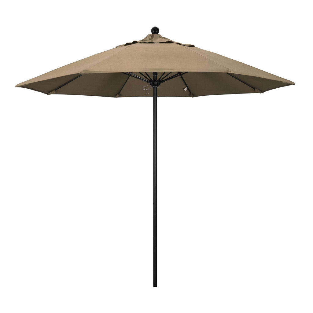 Heather 9' Patio Umbrella Pole, Canopy