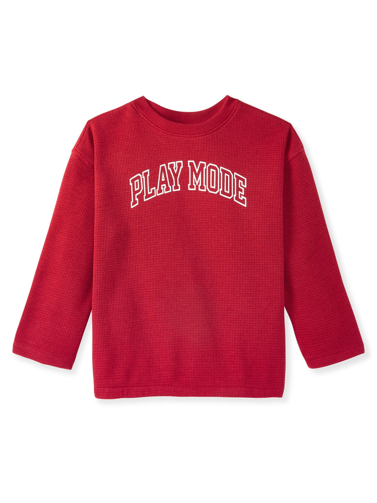 Baby & Toddler Boy Outfit Set, Waffle Knit Thermal