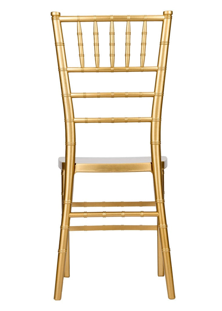 Bullion Gold Heavy-Duty Resin Ballroom Chair