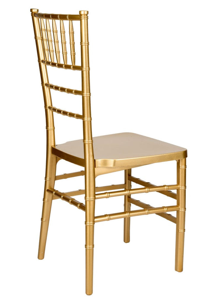 Bullion Gold Heavy-Duty Resin Ballroom Chair
