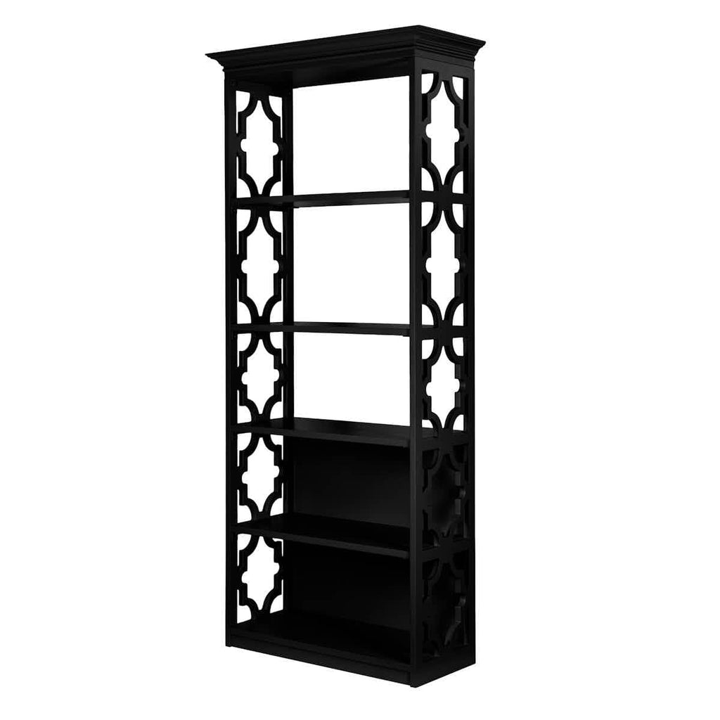 Back Bar Shelving Unit 88" Tall - Moroccan Style 4 Tiers