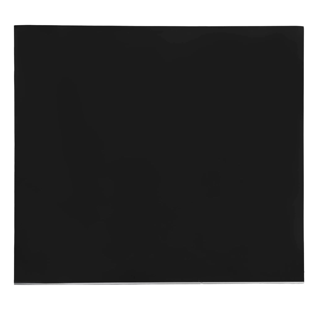 42" Tall x 48" Long Scratch and Dent Black Portable Foldable Bar Laminate Surface