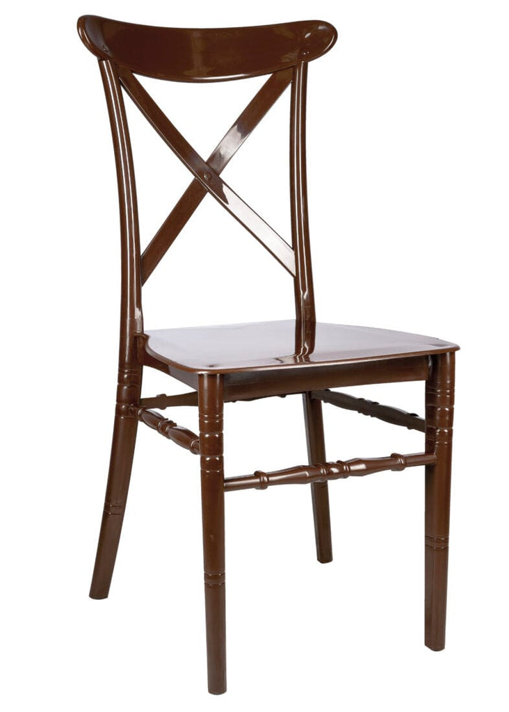 Classic Resin Cross Back Chair