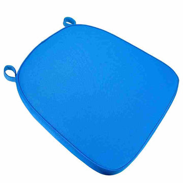 Bright Blue 2.0" Thick Ballroom Chair Cushion