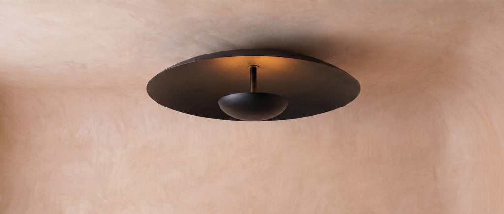 Inspired Cosmic Style 18" Flushmount Bronze - Main Product View