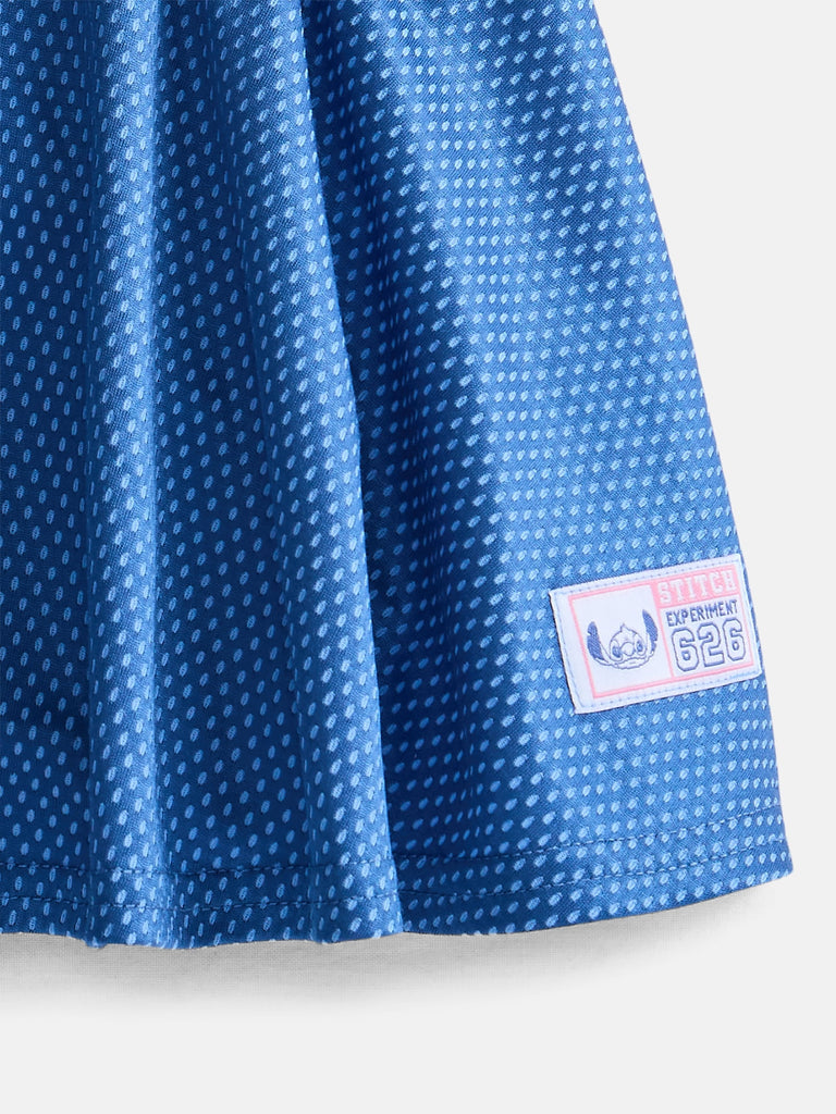 Toddler Girls Short Sleeve Graphic Jersey and Skirt Set, 2 Piece