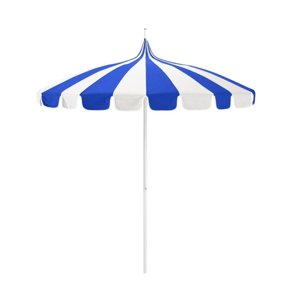 8.5' Pagoda Series Fabric Patio Umbrella with Aluminum Pole and Push Lift