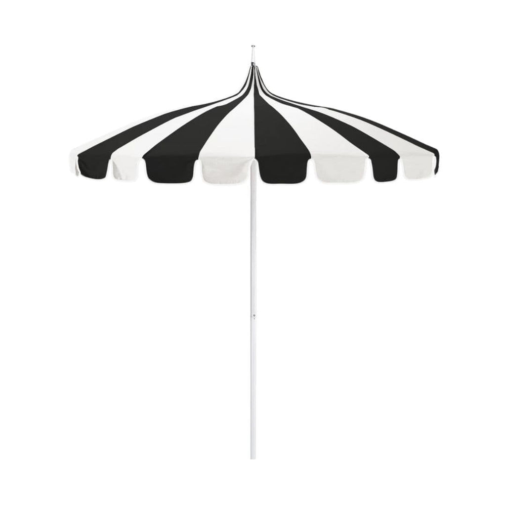 8.5' Pagoda Series Fabric Patio Umbrella with Aluminum Pole and Push Lift