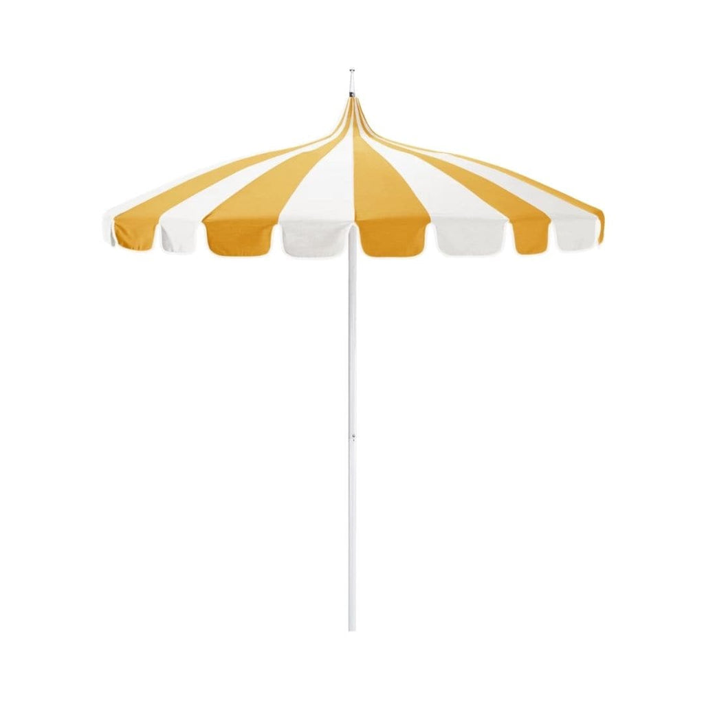 8.5' Pagoda Series Fabric Patio Umbrella with Aluminum Pole and Push Lift