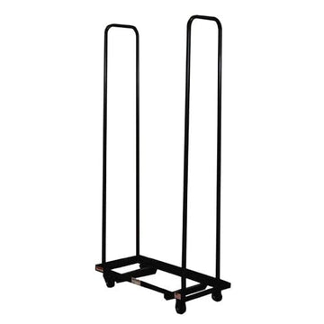 Chair Pallet Dolly – Holds 30 Resin/Wood Chairs, Tall Slides, 4 Casters