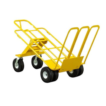 Multi Mover XT Hand Truck – 1200 lb Capacity, Folding Plate, 6 Flat-Free Wheels