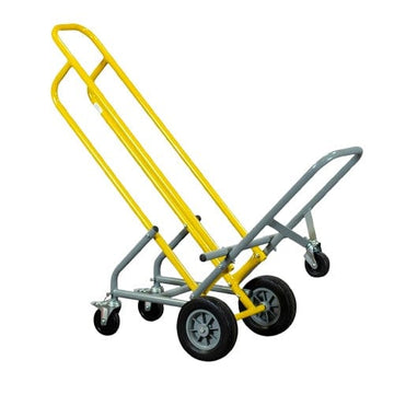 5-Wheel Stackable Chair Dolly – Heavy-Duty Steel Frame, Flat-Free Tire