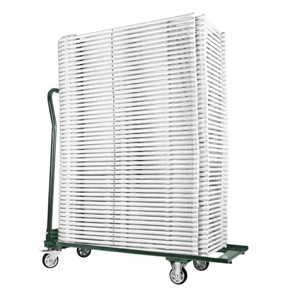 Steel Folding Chair Cart for Poly & Resin Folding Chairs - up to 25 chairs