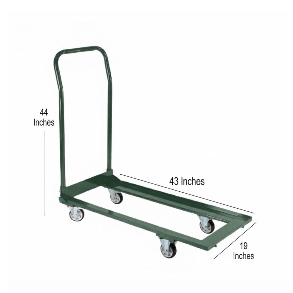 Steel Folding Chair Cart for Poly & Resin Folding Chairs - up to 25 chairs