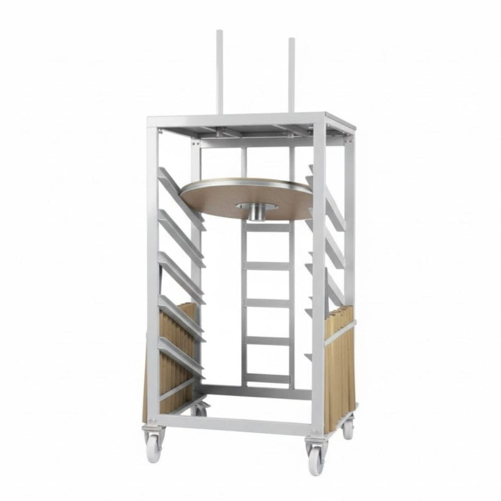 Steel Table Cart for 30" Cocktail Table Kits - up to 10 Tables