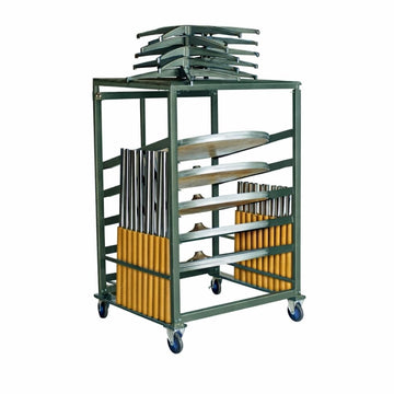 Steel Table Cart for Cocktail Table Kits - up to 10 Tables