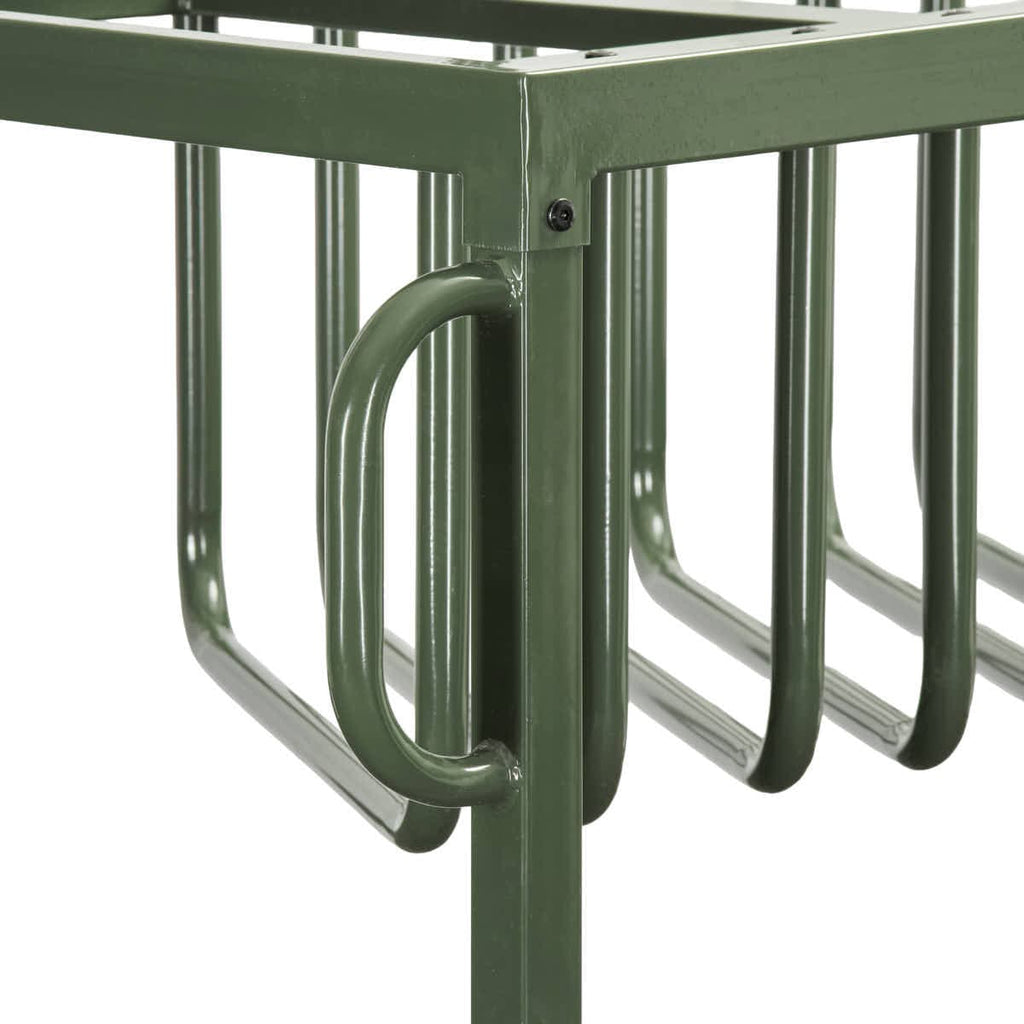 12 Stainless Steel 32" (2.67 Foot) Round Cocktail Table Kits + Cocktail Table Cart