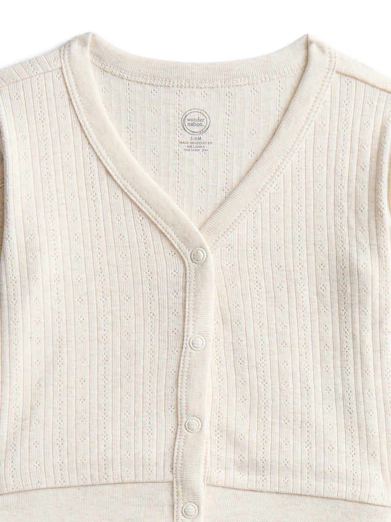 Organic Cotton Baby Boy Take Me Home Layette Gift Set, 4-Piece