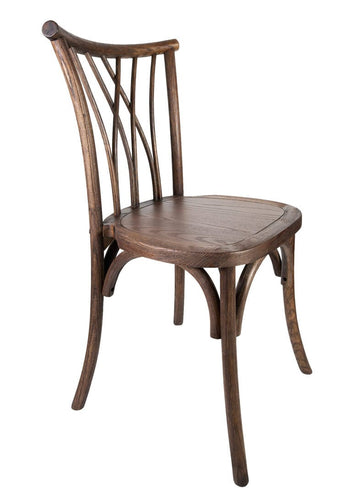 Heavy-Duty Wood Willow Chair