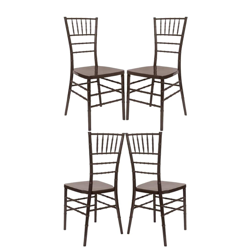 Resin Steel-Core Ballroom Chair