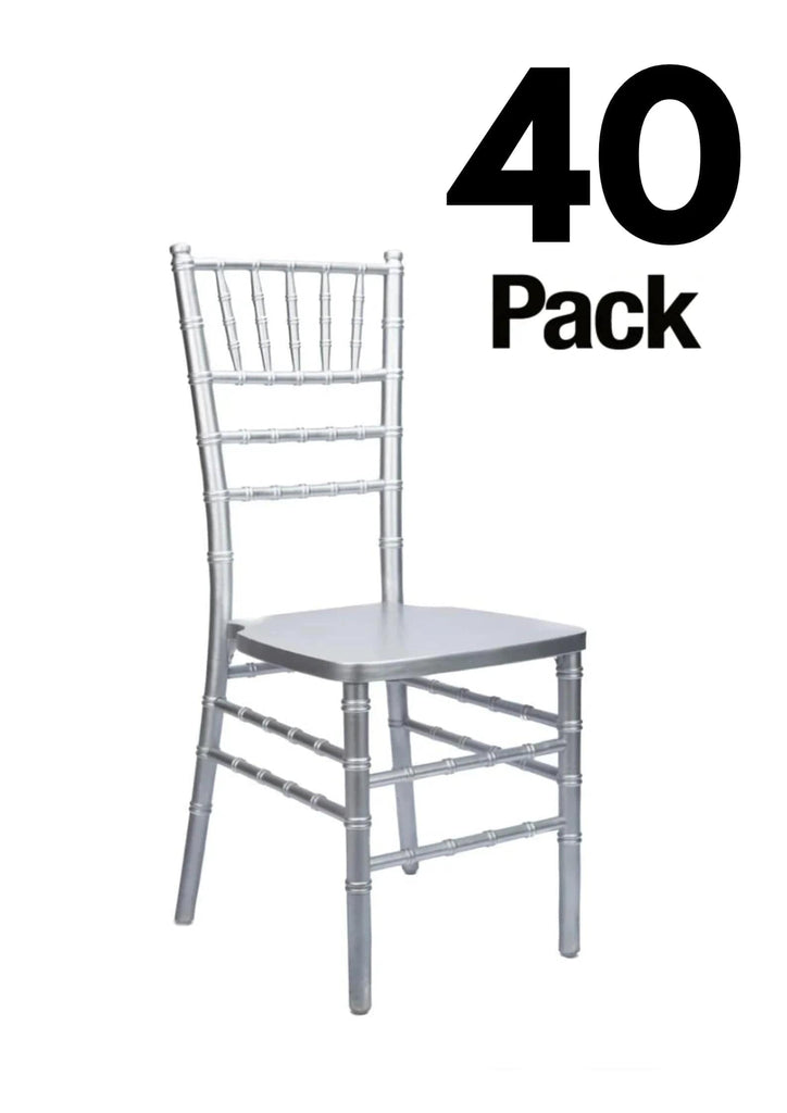 40 Chair Pack Heavy-Duty Wood Ballroom Chair