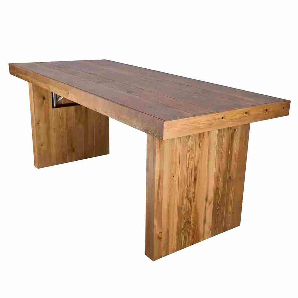 Chestnut Finish Farm Table Conversion Kit for Banquet Tables